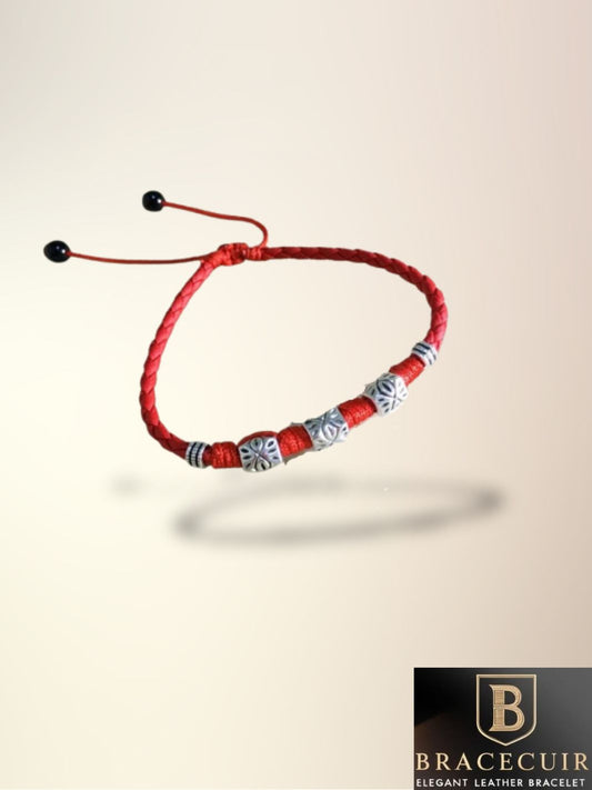 Bracelet cuir <br> de cheville