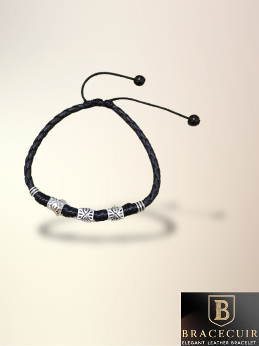 Bracelet cuir <br> de cheville